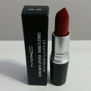 MAC Ruby Woo Lipstick New With Box Full Size